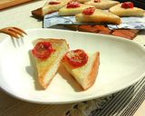 ドライトマトで朝食リッチトースト♬作り方6写真