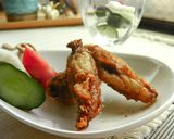 鶏手羽中の塩ヨーグルト醤油漬け唐揚げ♬作り方6写真