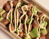 簡単アボカドのガーリックペッパーマヨ焼き作り方2写真