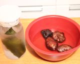 超シンプル☆干し椎茸のお吸い物☆作り方2写真