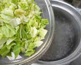 簡単！キャベツのうま塩胡麻和え作り方1写真