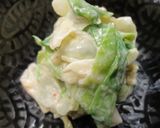 簡単！キャベツのうま塩胡麻和え作り方4写真