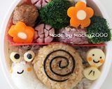 梅雨時期♪かたつむりキャラ弁♪作り方8写真