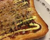 超簡単☆なんちゃってお好み焼きパン作り方2写真