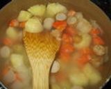 キノコのクリームスープ作り方4写真