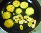 ズッキーニ&トマト☆ガーリックバター醤油作り方3写真