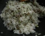 鰹節たっぷり★焦がし醤油の和風チャーハン作り方3写真