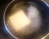 アスパラとお豆腐、カニ風味中華スープ作り方2写真