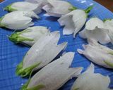 ホタルブクロの花詰め作り方1写真