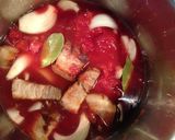 豚バラと豆のカレー作り方5写真