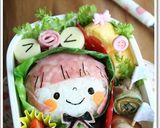 キャラ弁＊梅雨弁♪レインコートの女の子作り方5写真