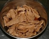 大豆ミートとニンニク芽のオイスター炒め作り方3写真