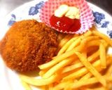 速攻♬時短♬ハンバーグがメンチに変身❤作り方4写真