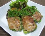 母の味を和風アレンジ♪ピーマンの肉詰め作り方14写真
