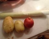 圧力鍋で時短！ポテトとリークのスープ作り方1写真
