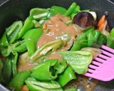 ピーマン・なす・にんじんの味噌炒め作り方5写真