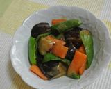 ピーマン・なす・にんじんの味噌炒め作り方7写真