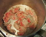 豚肉と白菜の煮物～とろとろ玉子と一緒に～作り方2写真
