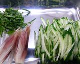 むねポン（ムネ肉のさっぱりポン酢あえ）作り方5写真