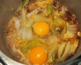 豚肉と白菜の煮物~とろとろ玉子と一緒に~作り方5写真