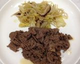 簡単で美味い♪母の味①牛焼肉玉ねぎソース作り方6写真