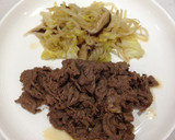 簡単で美味い♪母の味①牛焼肉玉ねぎソース作り方6写真