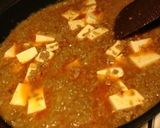 簡単♪ガッツリ!ひき肉と豆腐のみそ煮丼♪作り方8写真