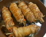 簡単鶏ごぼう巻き作り方7写真