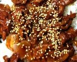 息子のお弁当♬牛丼と竹輪の男弁♬作り方4写真