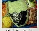 キョウリュウグリーン‼キャラ弁♡作り方3写真