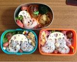 作り置きキャラ弁 かさ♬作り方9写真
