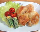 お好み焼き粉とビールで！鶏のフリッター作り方12写真