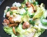 鳥もも肉とレタスのレモン醤油炒め作り方9写真