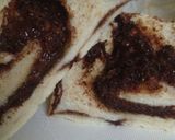 カラメルビスケットとチョコレートの食パン作り方3写真