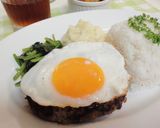 ＊ジューシー＊目玉焼きハンバーグ＊作り方5写真
