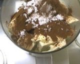 豆腐☆バナナ☆チョコ☆プリン作り方4写真