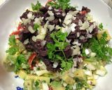 牛しゃぶ肉のタルタルハーブ仕立て作り方5写真