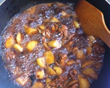 鶏肉とじゃがいもの中華風煮物作り方7写真