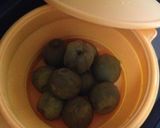 梅酒の梅でカッサータ!作り方1写真