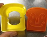 キャラ弁☆食パンマン作り方1写真
