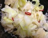 夏にあっさり簡単キャベツとじゃこの酢の物作り方3写真