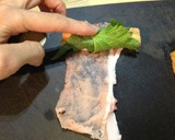 厚揚げと大葉の肉巻き☆生姜醤油焼き作り方2写真