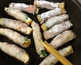 厚揚げと大葉の肉巻き☆生姜醤油焼き作り方5写真