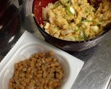 粉なし!おからで納豆お好み焼き!作り方3写真