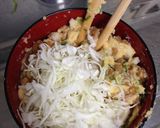粉なし!おからで納豆お好み焼き!作り方4写真