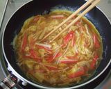 ＸＯ醤＆ごま風味♪中国風✿カニ玉混ぜご飯作り方3写真