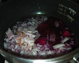 圧力鍋で簡単♬ビーツ冷製スープ❤作り方3写真