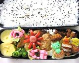 ウインナー1本deお弁当のお花を2個作り方12写真