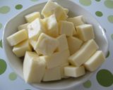 HBでチーズ大好きゴロゴロチーズ♪食パン作り方1写真