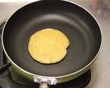 バジル風味のパンケーキサラダ作り方3写真